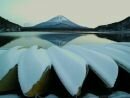 Fujiyama en hiver