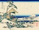 Estampe de Hokusai