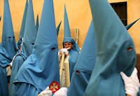 Nazarenos durant la Semaine Sainte